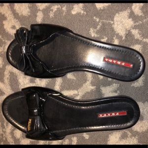 Prada Bow Slides
